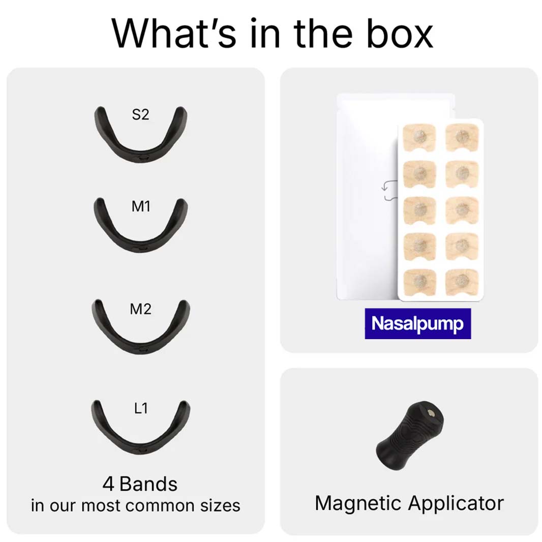Magnetic Anti-Snoring Nasal Strips